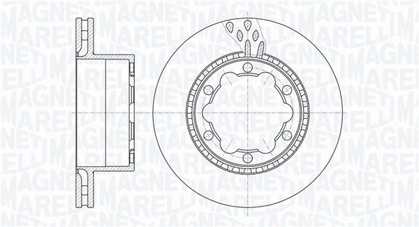 MAGNETI MARELLI Jarrulevy 361302040458